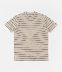 Brixton Hilt Shield Knit T-Shirt - Vanilla