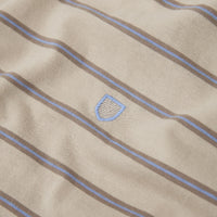Brixton Hilt Shield Knit T-Shirt - Vanilla thumbnail