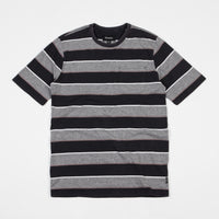Brixton Hilt Washed Pocket T-Shirt - Heather Grey / Black thumbnail