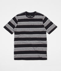 Brixton Hilt Washed Pocket T-Shirt - Heather Grey / Black