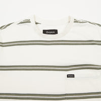Brixton Hilt Washed Pocket T-Shirt - Off White / Pine thumbnail