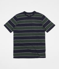 Brixton Hilt Washed Pocket T-Shirt - Pine / Navy