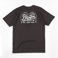 Brixton Kestrel T-Shirt - Washed Black thumbnail