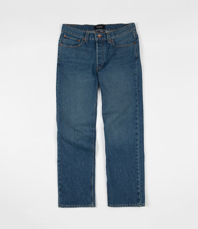 Brixton Labor 5 Pocket Denim Trousers - Worn Indigo