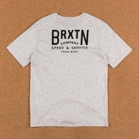 Brixton Langley Premium T-Shirt - Heather Stone thumbnail