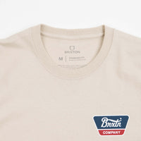 Brixton Linwood T-Shirt - Cream thumbnail
