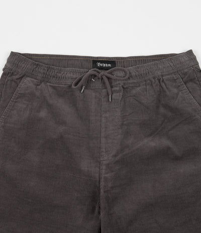 Brixton Madrid II Shorts - Charcoal Cord