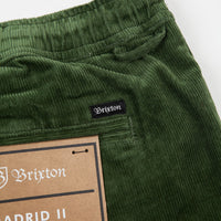 Brixton Madrid II Shorts - Leaf Cord thumbnail