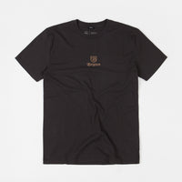 Brixton Main Label II Premium T-Shirt - Washed Black thumbnail