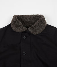 Brixton Mast Jacket Black Brown Flatspot
