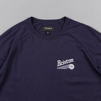 Brixton Maverick 3/4 Sleeve T-Shirt - Navy thumbnail