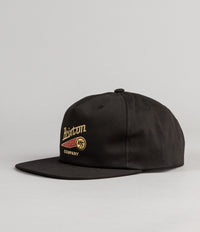 Brixton Maverick Snapback Cap - Black