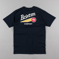Brixton Maverick T-Shirt - Navy thumbnail