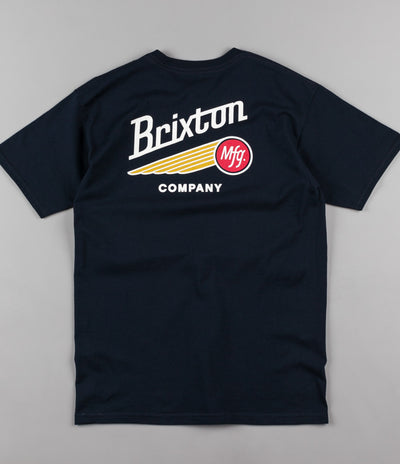 Brixton Maverick T-Shirt - Navy