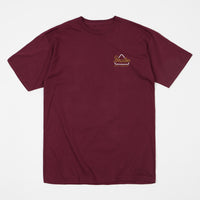 Brixton Newbury T-Shirt - Burgundy thumbnail