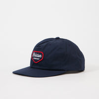 Brixton Novato Snapback Cap - Navy thumbnail
