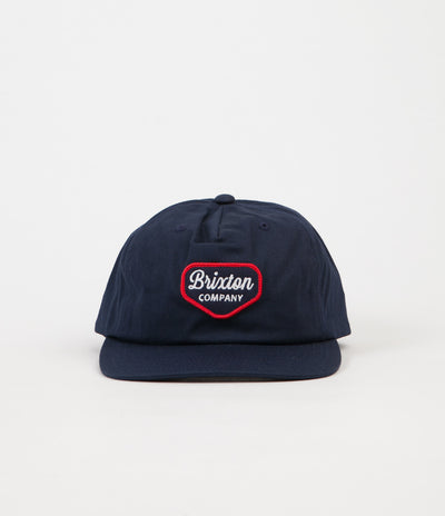 Brixton Novato Snapback Cap - Navy