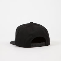 Brixton Oath III Snapback Cap - Black thumbnail