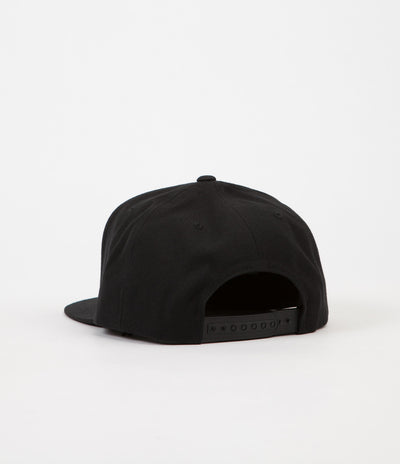 Brixton Oath III Snapback Cap - Black