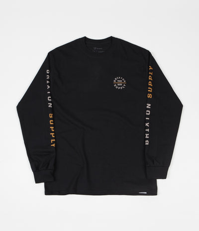 Brixton Oath VI Long Sleeve T-Shirt - Black