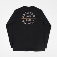 Brixton Oath VI Long Sleeve T-Shirt - Black thumbnail