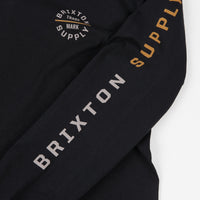 Brixton Oath VI Long Sleeve T-Shirt - Black thumbnail