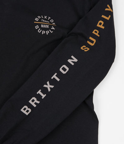 Brixton Oath VI Long Sleeve T-Shirt - Black