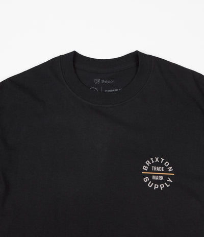 Brixton Oath VI Long Sleeve T-Shirt - Black