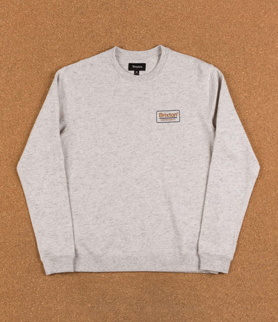 Brixton Palmer Crewneck Sweatshirt - Heather Stone