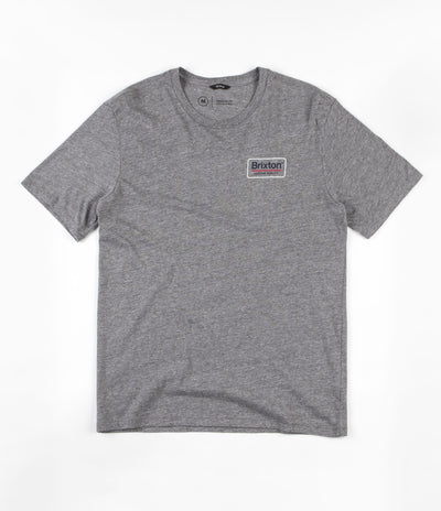 Brixton Palmer Premium T-Shirt - Heather Grey