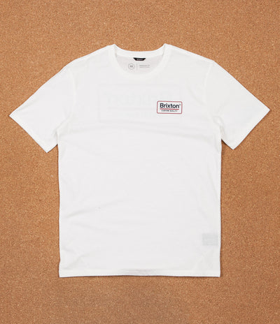 Brixton Palmer Premium T-Shirt - Off White
