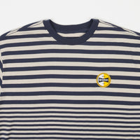 Brixton Patron T-Shirt - Beige / Washed Navy thumbnail