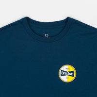Brixton Patron T-Shirt - Marine Blue thumbnail