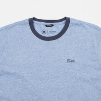Brixton Potrero III Premium T-Shirt - Heather Blue / Washed Navy thumbnail