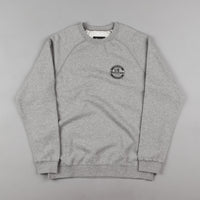 Brixton Soto Crewneck Sweatshirt - Heather Grey / Black thumbnail