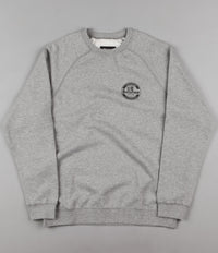 Brixton Soto Crewneck Sweatshirt - Heather Grey / Black
