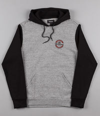 Brixton Soto Hooded Sweatshirt - Heather Grey / Black
