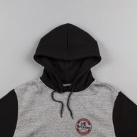 Brixton Soto Hooded Sweatshirt - Heather Grey / Black thumbnail