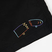 Brixton Steady Shorts - Black thumbnail