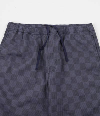 Brixton Steady X Shorts - Washed Navy Check