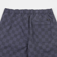 Brixton Steady X Shorts - Washed Navy Check thumbnail