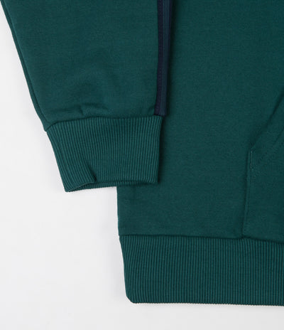 Brixton Stowell 1/2 Zip Sweatshirt - Atlantic Blue