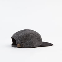 Brixton Stowell 5 Panel Cap - Black / Grey thumbnail