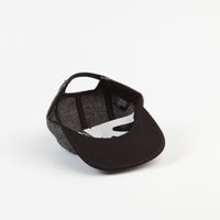 Brixton Stowell 5 Panel Cap - Black / Grey thumbnail