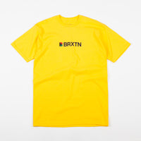 Brixton Stowell IV T-Shirt - Yellow thumbnail