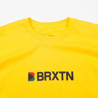 Brixton Stowell IV T-Shirt - Yellow thumbnail