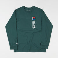 Brixton Stowell VIII Long Sleeve T-Shirt - Emerald thumbnail