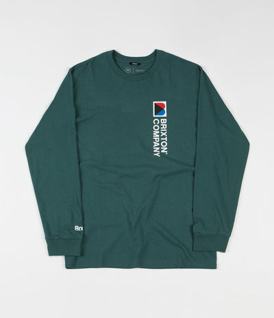 Brixton Stowell VIII Long Sleeve T-Shirt - Emerald