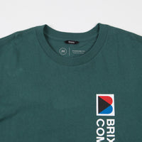 Brixton Stowell VIII Long Sleeve T-Shirt - Emerald thumbnail