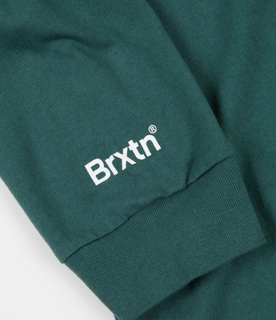Brixton Stowell VIII Long Sleeve T-Shirt - Emerald